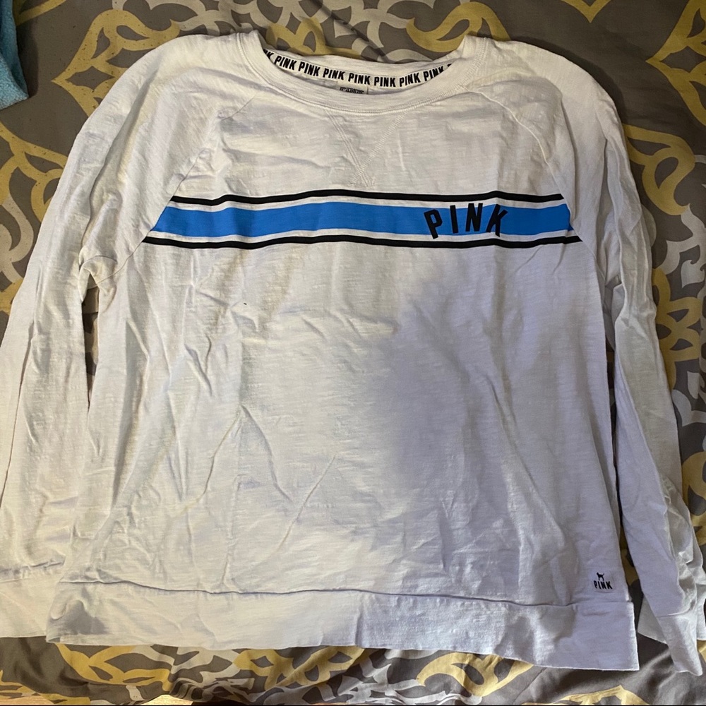 PINK crew neck top